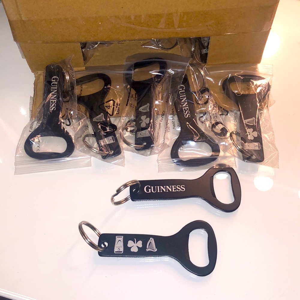 Guinness bottle openers